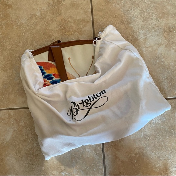 Brighton Butterfly Shoulder Handbag Tote - Picture 7 of 7